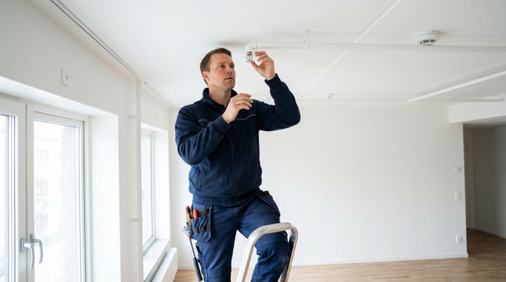 Ekonomisk förvaltare går igenom månadsrapport för bostadsrättsförening