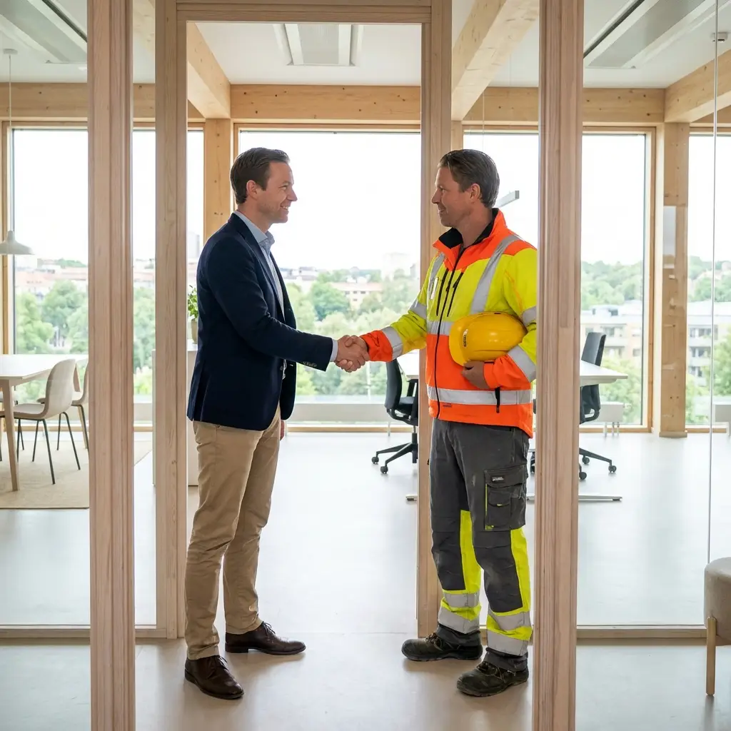 Upphandling av entreprenör för bostadsrättsförening – professionell avtalsgranskning